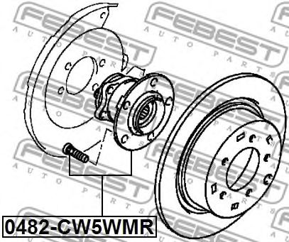 Купить запчасть FEBEST - 0482CW5WMR 