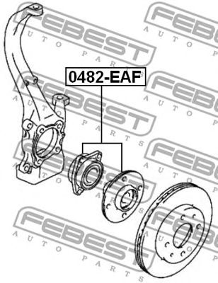 Купить запчасть FEBEST - 0482EAF 