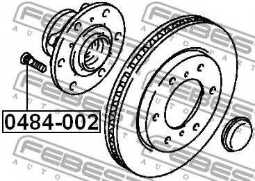 Купить запчасть FEBEST - 0484002 