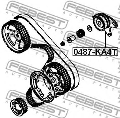 Купить запчасть FEBEST - 0487KA4T 