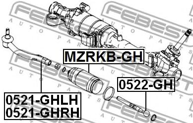 Купить запчасть FEBEST - 0521GHLH 