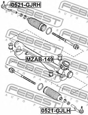 Купить запчасть FEBEST - 0521GJLH 