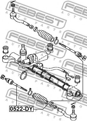 Купить запчасть FEBEST - 0522DY 