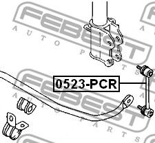 Купить запчасть FEBEST - 0523PCR 