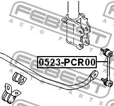 Купить запчасть FEBEST - 0523PCR00 