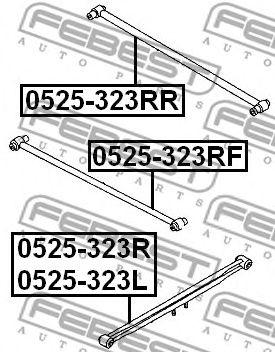 Купить запчасть FEBEST - 0525323RR 