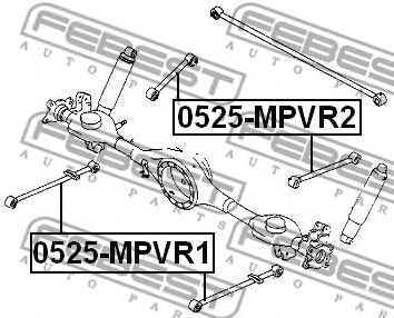 Купить запчасть FEBEST - 0525MPVR1 