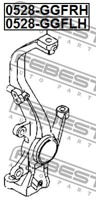 Купить запчасть FEBEST - 0528GGFLH 
