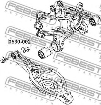 Купить запчасть FEBEST - 0530002 