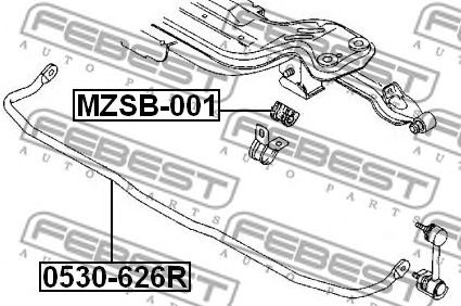 Купить запчасть FEBEST - 0530626R 