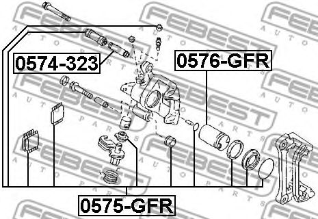 Купить запчасть FEBEST - 0574323 