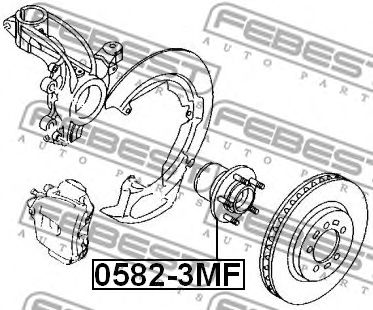 Купить запчасть FEBEST - 05823MF 