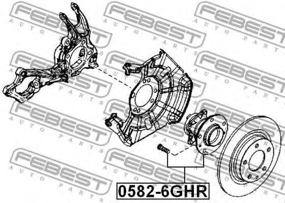 Купить запчасть FEBEST - 05826GHR 