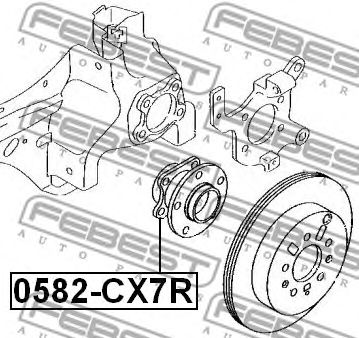 Купить запчасть FEBEST - 0582CX7R 