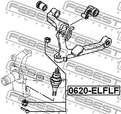 Купить запчасть FEBEST - 0620ELFLF 