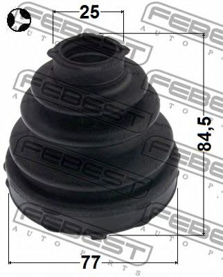 Купить запчасть FEBEST - 0715JB416XT 