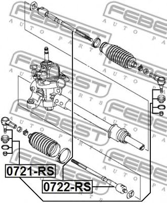 Купить запчасть FEBEST - 0721RS 