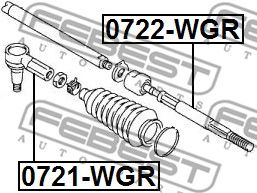 Купить запчасть FEBEST - 0721WGR 