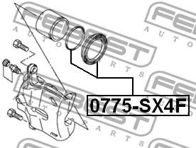 Купить запчасть FEBEST - 0775SX4F 