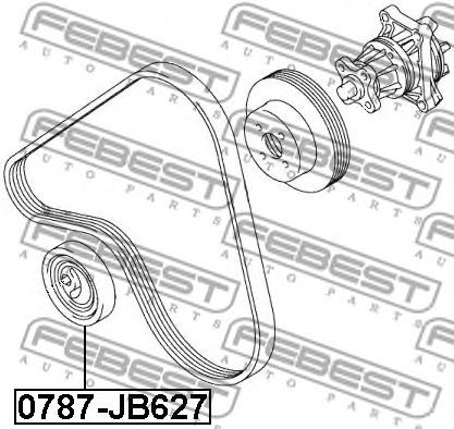 Купить запчасть FEBEST - 0787JB627 