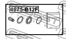 Купить запчасть FEBEST - 0875B12F 