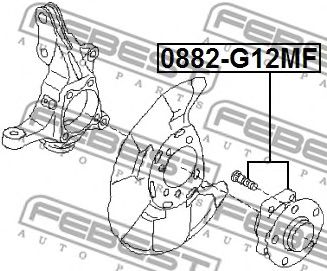 Купить запчасть FEBEST - 0882G12MF 