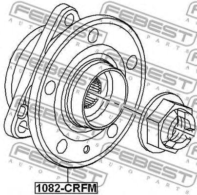 Купить запчасть FEBEST - 1082CRFM 
