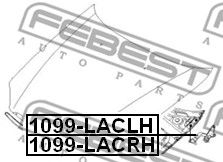 Купить запчасть FEBEST - 1099LACRH 
