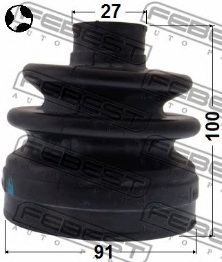 Купить запчасть FEBEST - 1215SANFERHT 