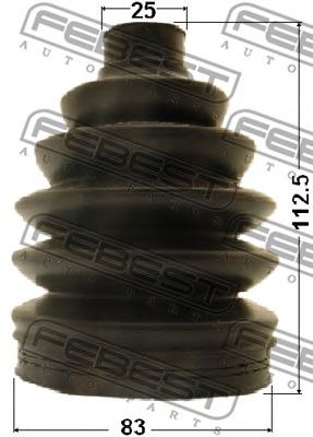 Купить запчасть FEBEST - 1217PTUC20 