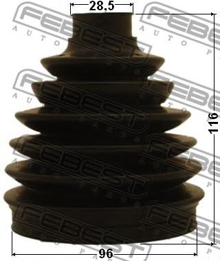 Купить запчасть FEBEST - 1217TUC 