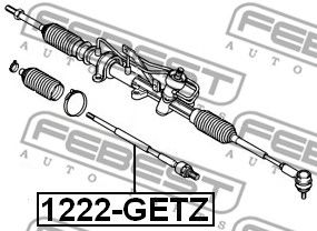 Купить запчасть FEBEST - 1222GETZ 