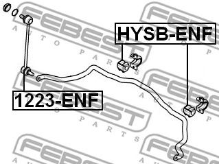 Купить запчасть FEBEST - 1223ENF 
