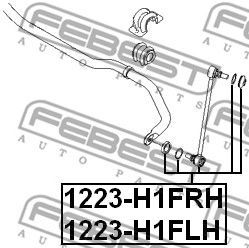 Купить запчасть FEBEST - 1223H1FLH 