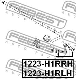Купить запчасть FEBEST - 1223H1RRH 