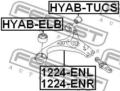 Купить запчасть FEBEST - 1224ENR 