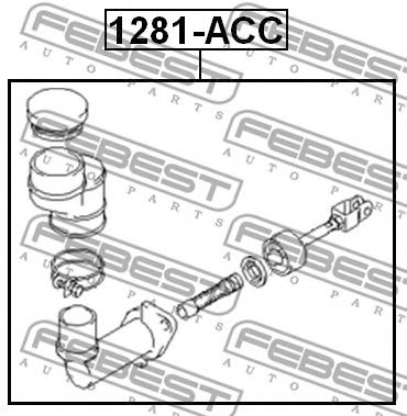Купить запчасть FEBEST - 1281ACC 