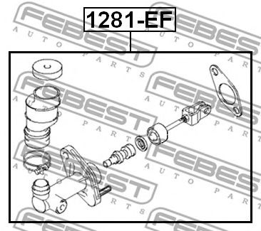 Купить запчасть FEBEST - 1281EF 