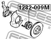 Купить запчасть FEBEST - 1282009M 