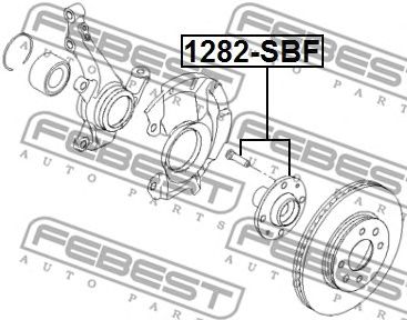 Купить запчасть FEBEST - 1282SBF 