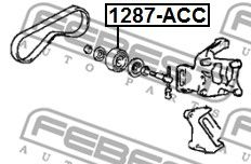 Купить запчасть FEBEST - 1287ACC 