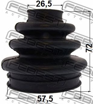 Купить запчасть FEBEST - 1417REXR 