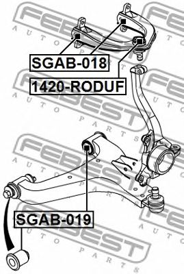 Купить запчасть FEBEST - 1420RODUF 