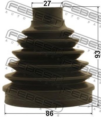 Купить запчасть FEBEST - 1615P164LH 