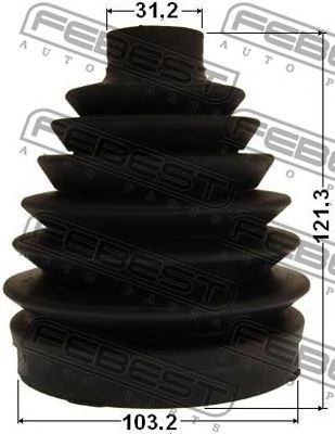 Купить запчасть FEBEST - 1617P164 