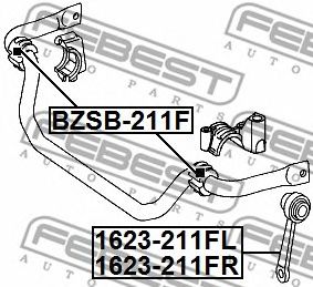 Купить запчасть FEBEST - 1623211FR 