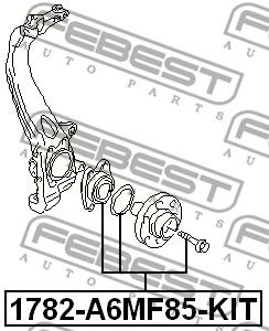 Купить запчасть FEBEST - 1782A6MF85KIT 