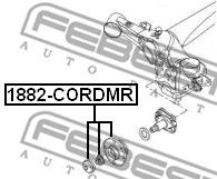 Купить запчасть FEBEST - 1882CORDMR 