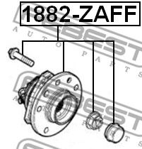 Купить запчасть FEBEST - 1882ZAFF 