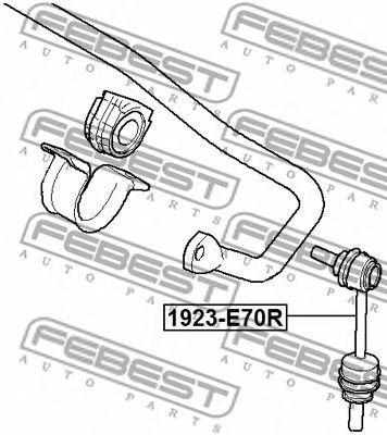 Купить запчасть FEBEST - 1923E70R 